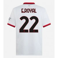 Echipament fotbal AC Milan Emerson Royal #22 Tricou Deplasare 2024-25 maneca scurta